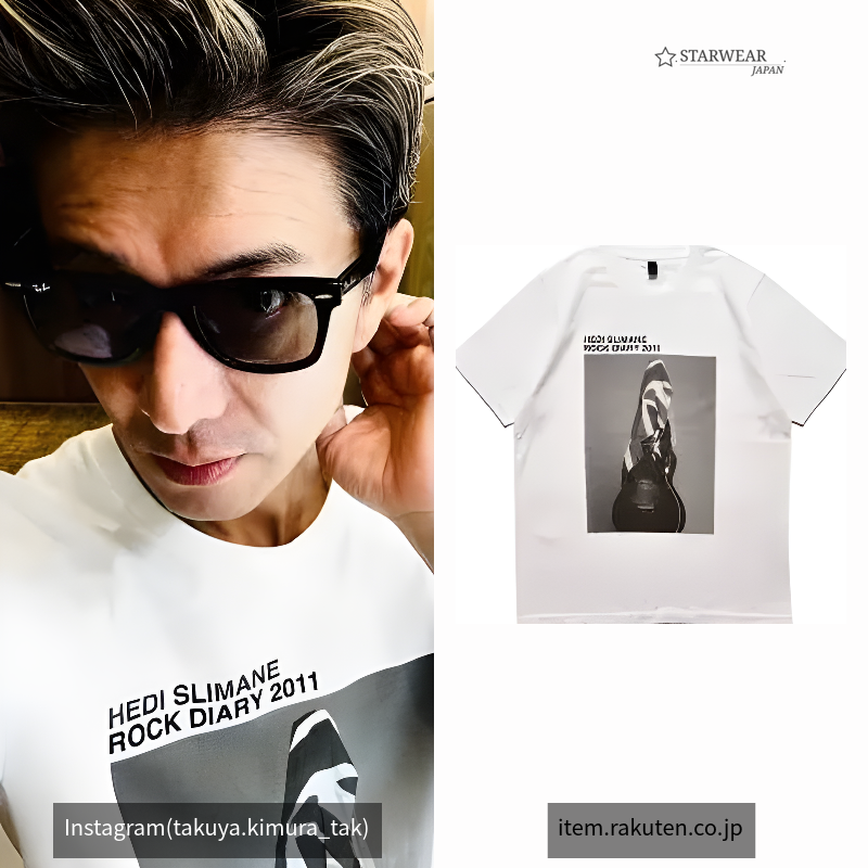 Hedi Slimane × Stie-lo ROCK DIARY2011 Stars 