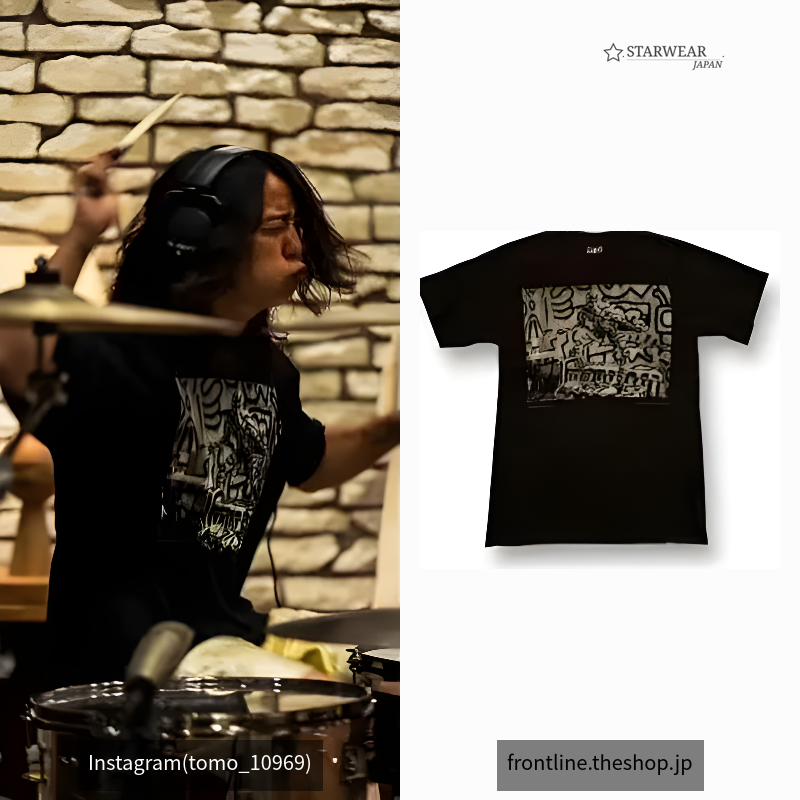 90-00s Hanes  S/S Photo T-Shirt