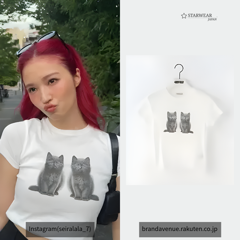 NERO CAT TEE SHIRT