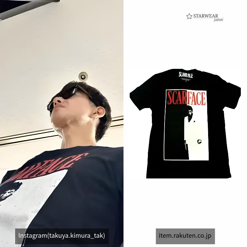 「SCARFACE」Tシャツ
