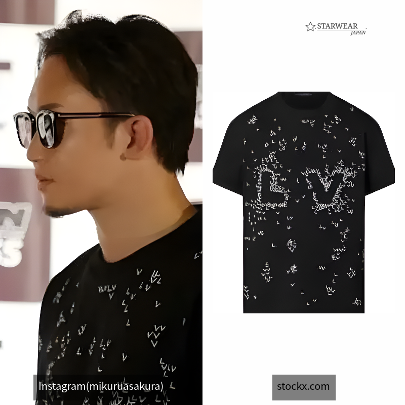 LV Spread Embroidery T-Shirt