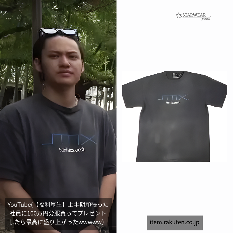 SS TEE/SM6/BLACK