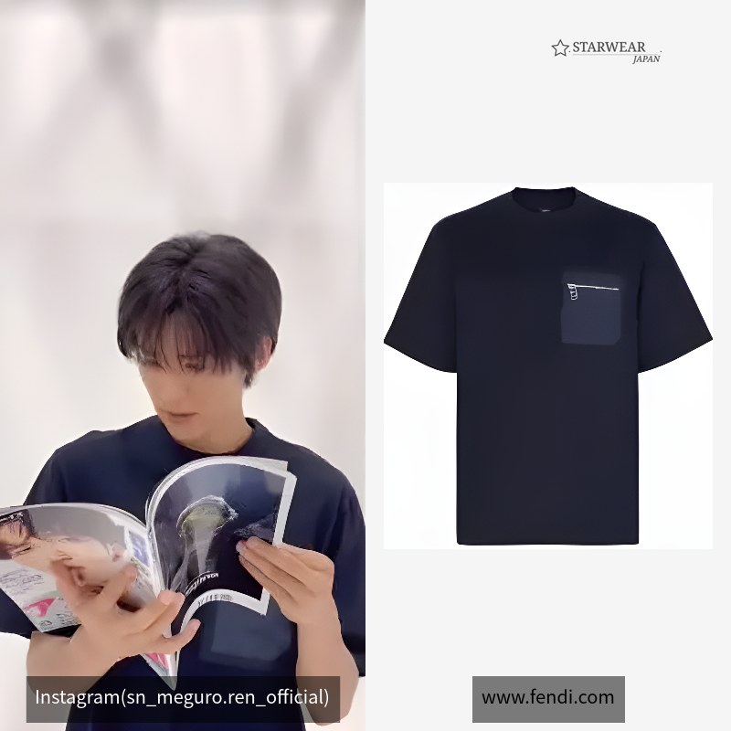 ブルーコットン Tシャツ