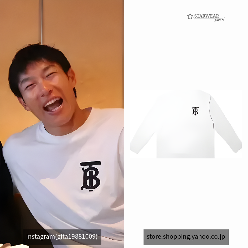 ロングTシャツ モノグラム