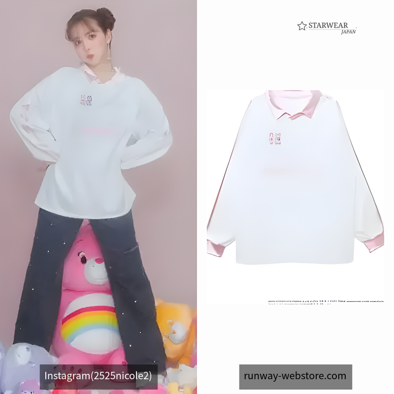 【Care Bearsコラボ】UNIFORM TEAMLOGO LONG TEE