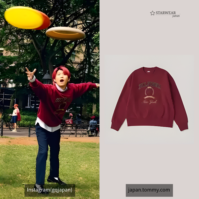 TOMMY HILFIGER COLLECTION クレストアーカイブクルーネックトレーナー