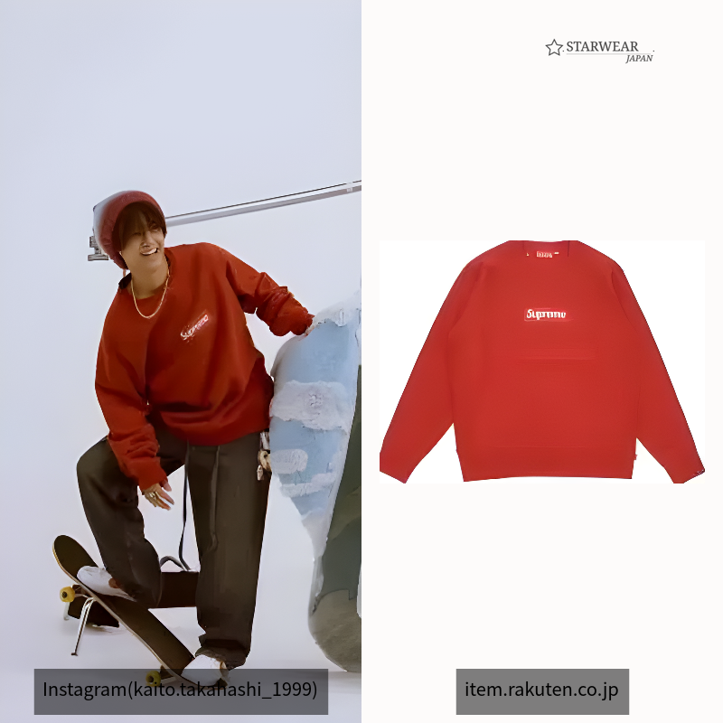 Box Logo Crewneck Sweatshirt