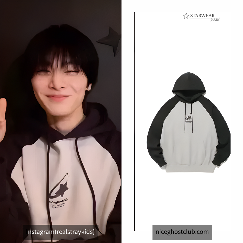 SHOOTING STAR LOGO HOODIE