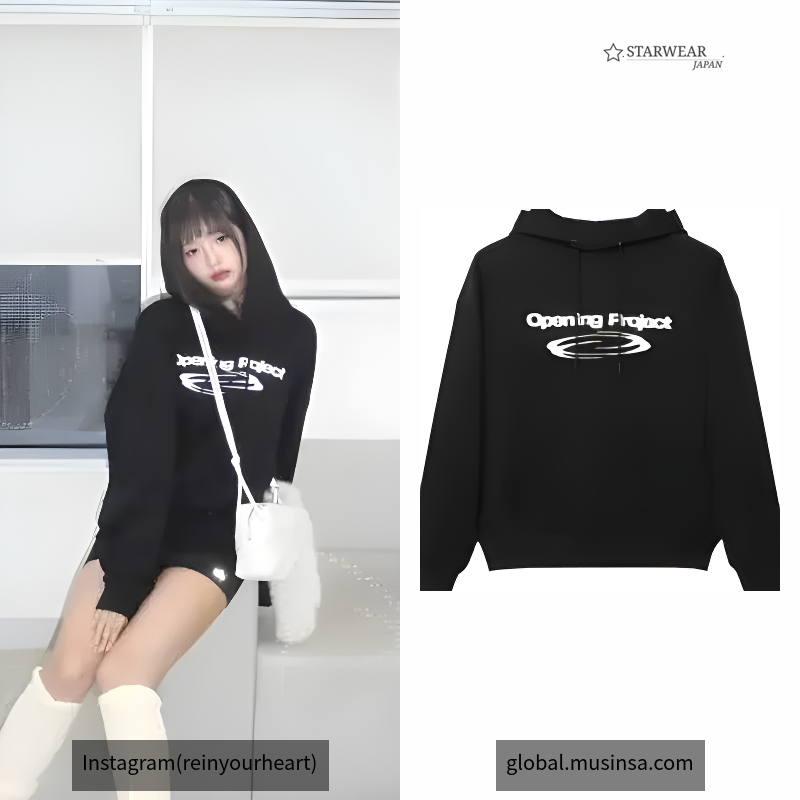 W Identity Hoodie - Black
