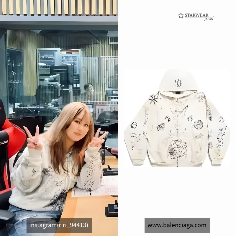 Tat ジップアップ Hoodie ミディアムフィット