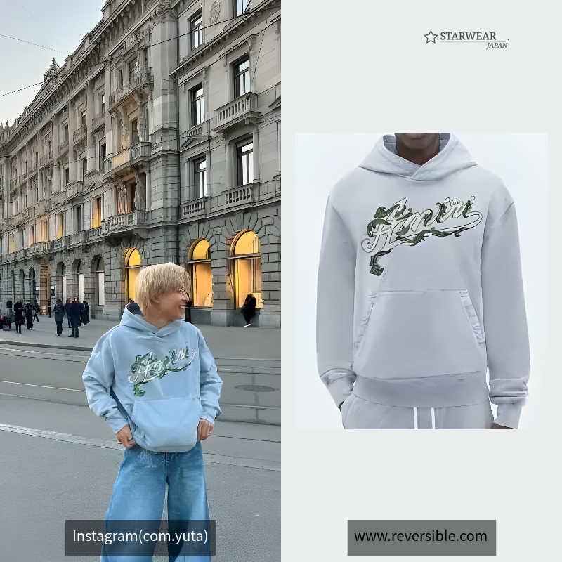 Grey Filigree Hoodie