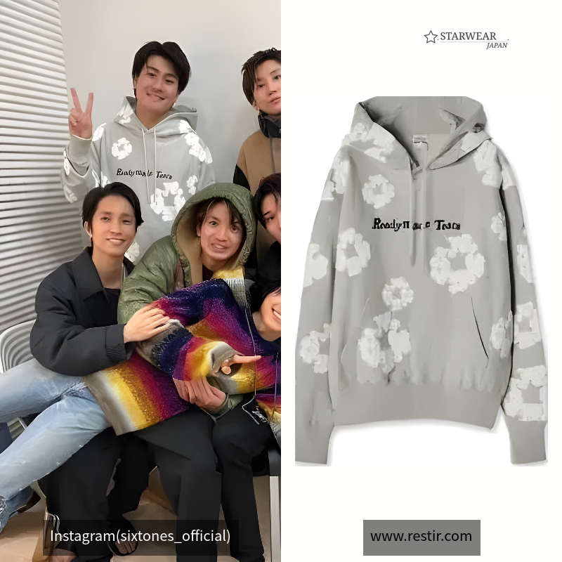 COTTON WREATH HOODIE