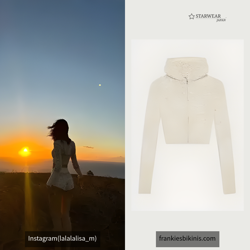 Lyla Crochet Zip Up Hoodie