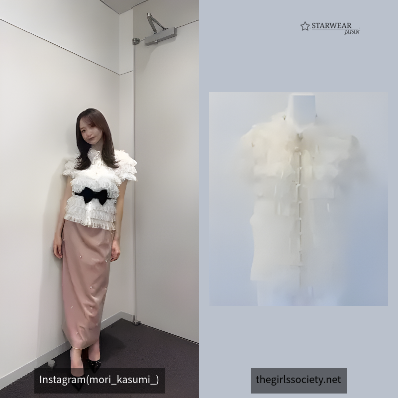 tiered frill blouse