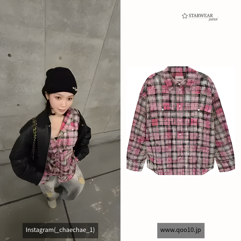 DIRTYWASHING OVERFIT CHECK SHIRT