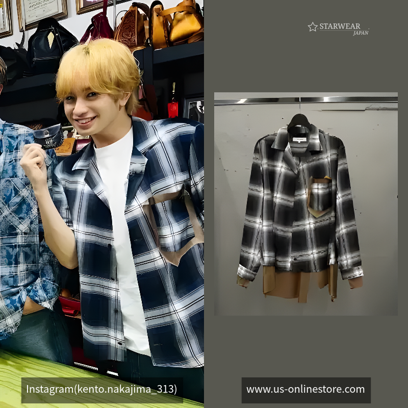 SHORT OPEN COLLAR SHIRT