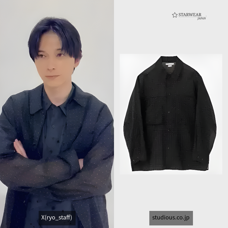 Square Dot Gusset PKT Shirt