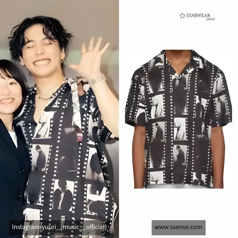 S/S PHOTO STRIP SHIRT