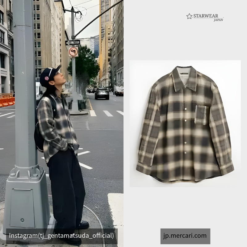 ABOVE SHIRT Doyle Check Lagger Flannel