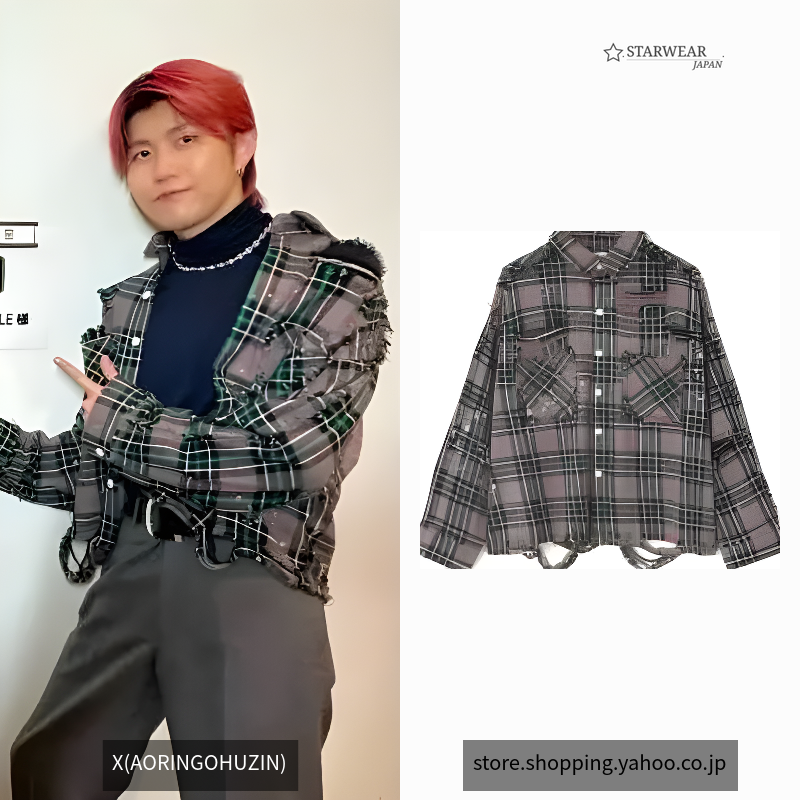 DAMEGEFLANNEL チェックシャツ