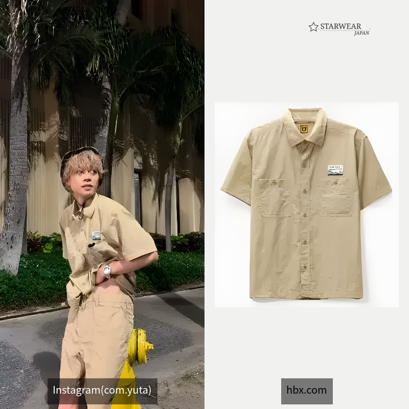 CAMP SHIRT "Beige"