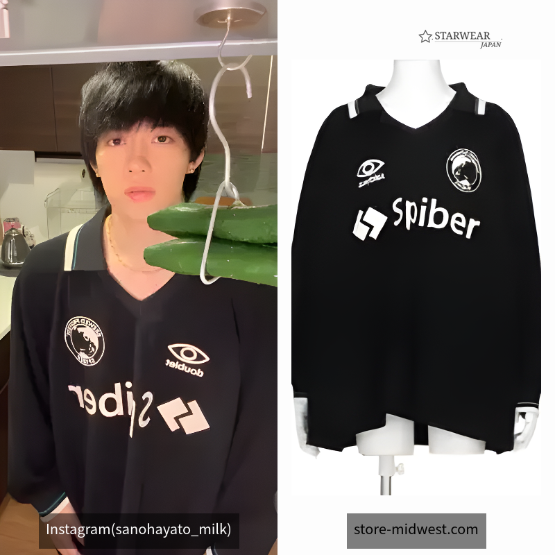 "TEAM SPIBER" FOOTBALL KNITWEAR