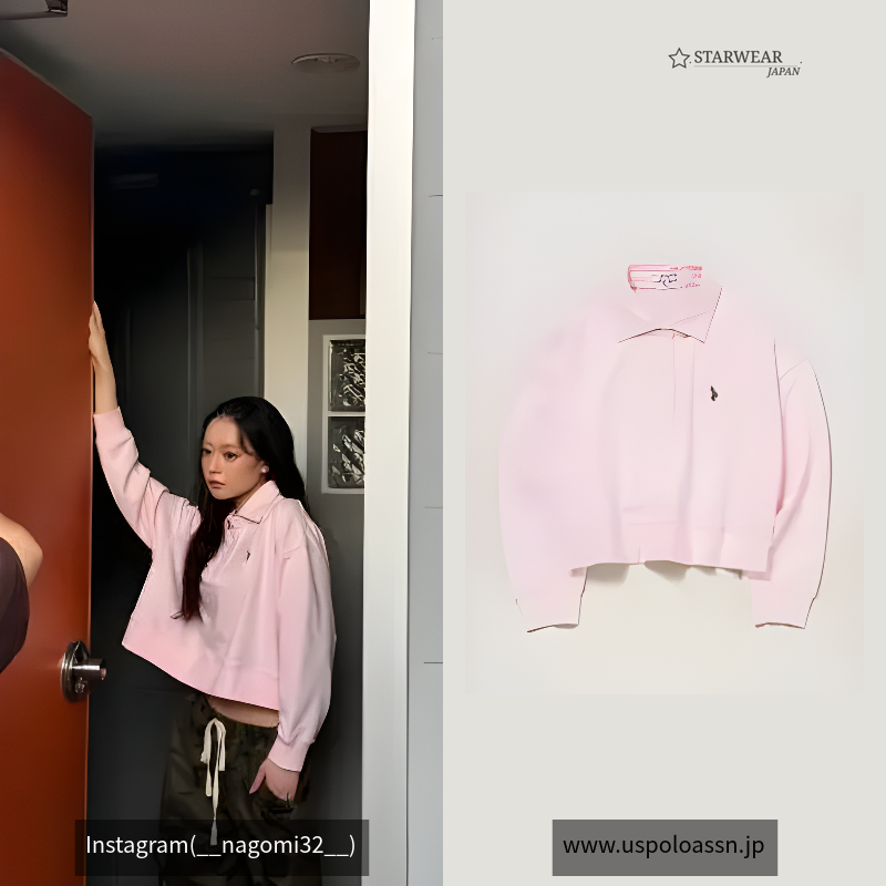 sweatshirt　スウェットポロシャツ