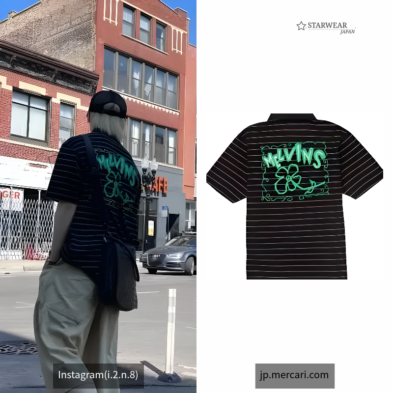 Melvins Stripe S/S Polo