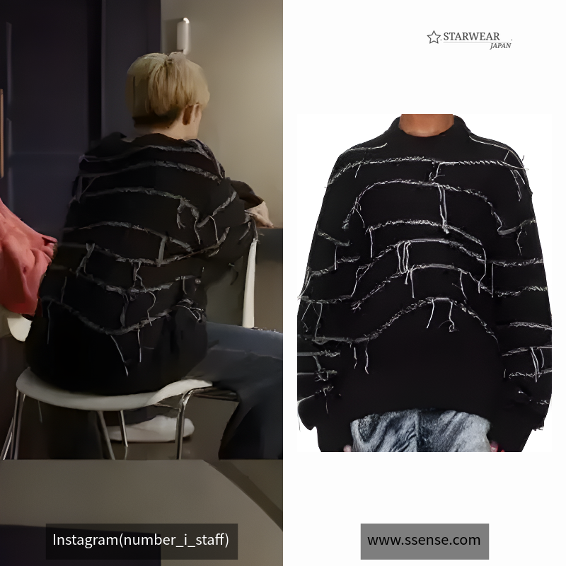 Melange Knit Sweater