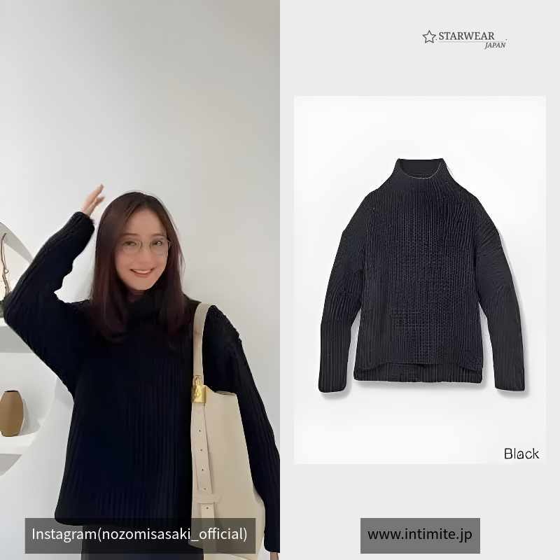 Rib Knitting Pull-over