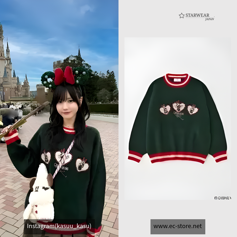 MD X'mas ニット / MINNIE