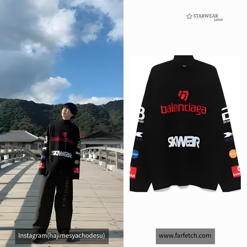 Ski Long Sleeve Turtleneck in Black