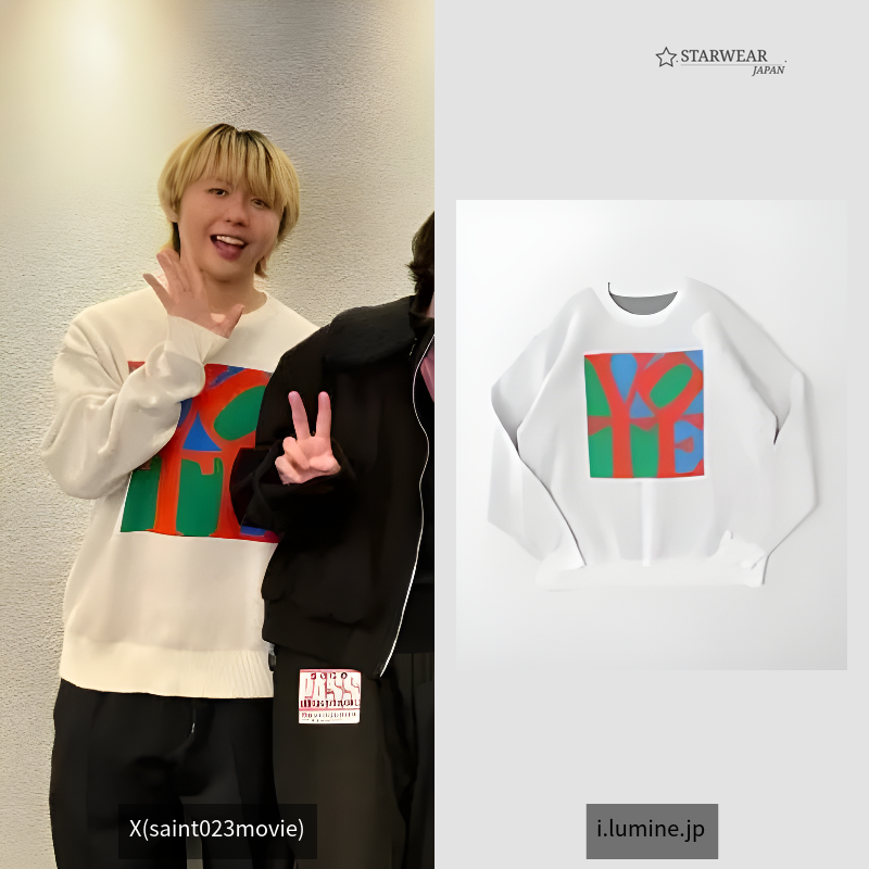 スリフティールック Crew Sweater