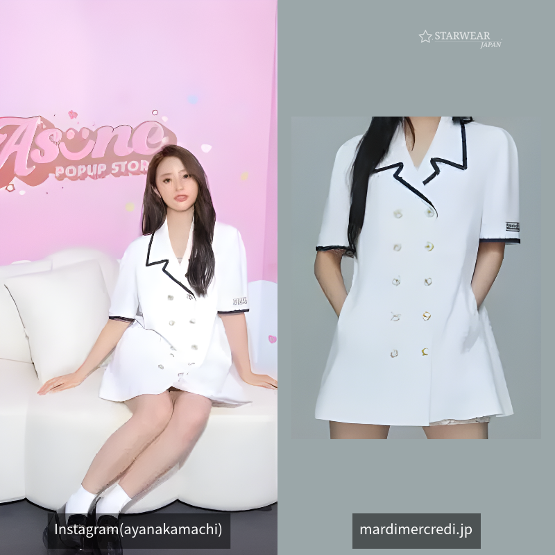 CLASSIC MINI DRESS DOUBLE