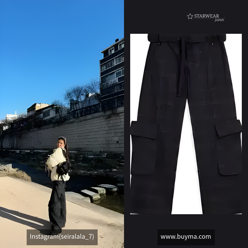 ROLLED WAIST TARTAN CARGO