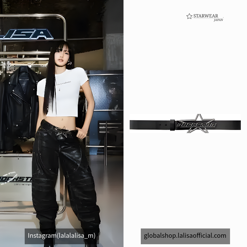 ROCKSTAR LEATHER BELT