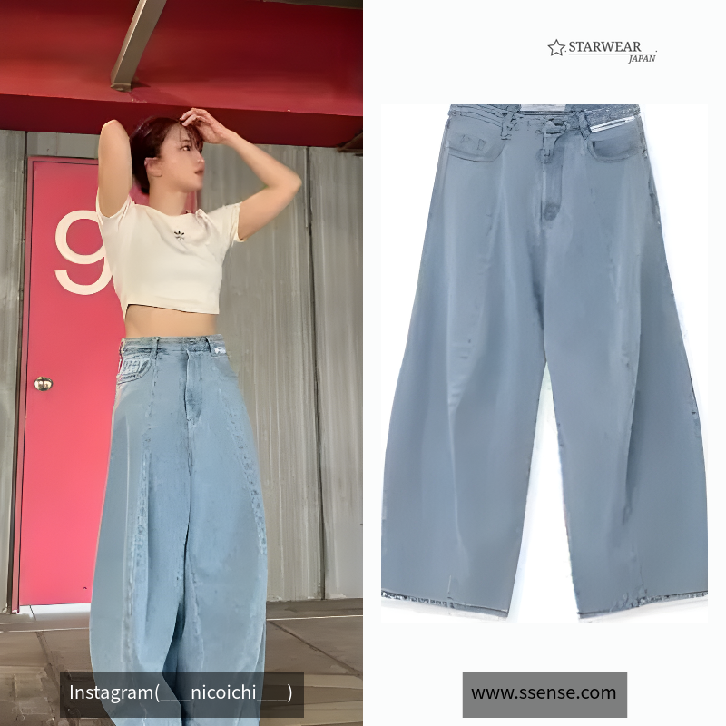 BALLOON DENIM PANTS