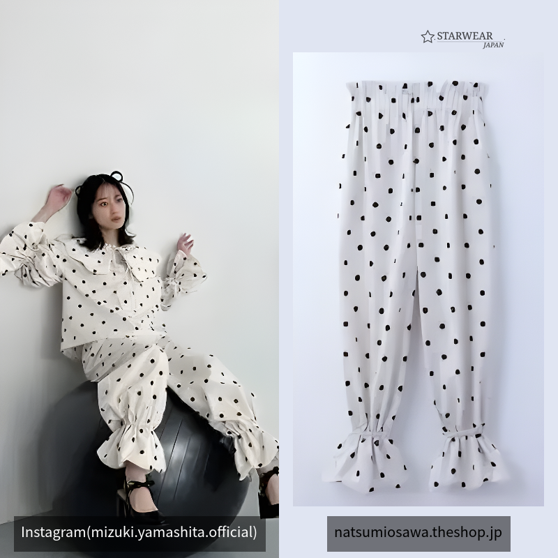 scalloped pants (dot)