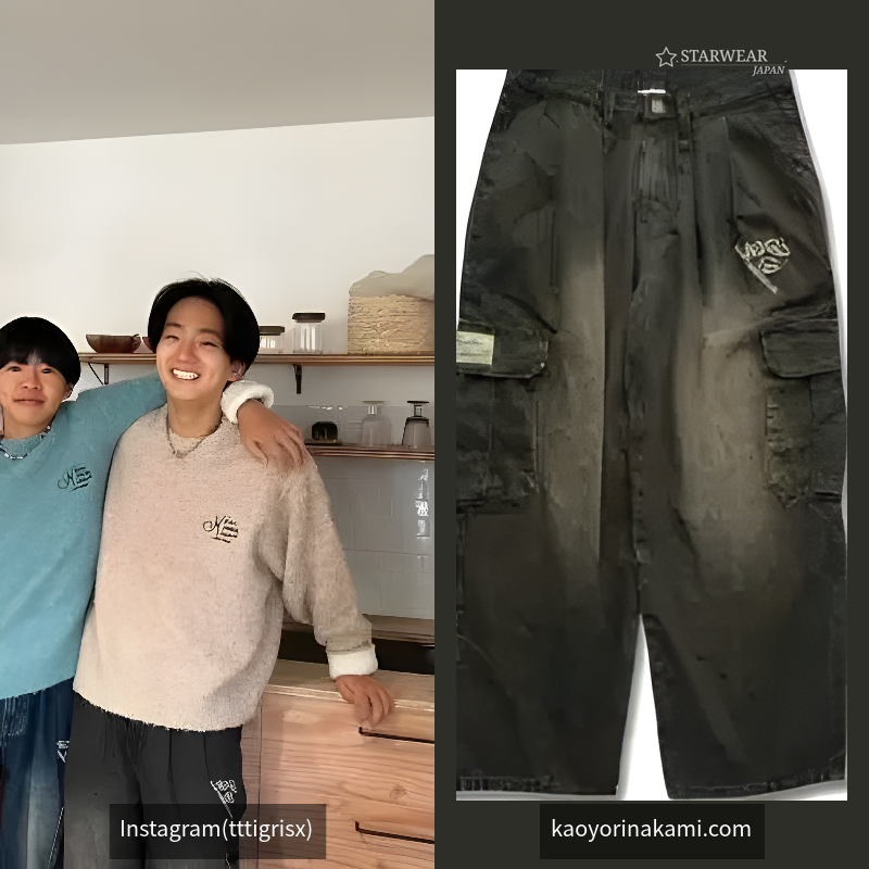 flower denim
