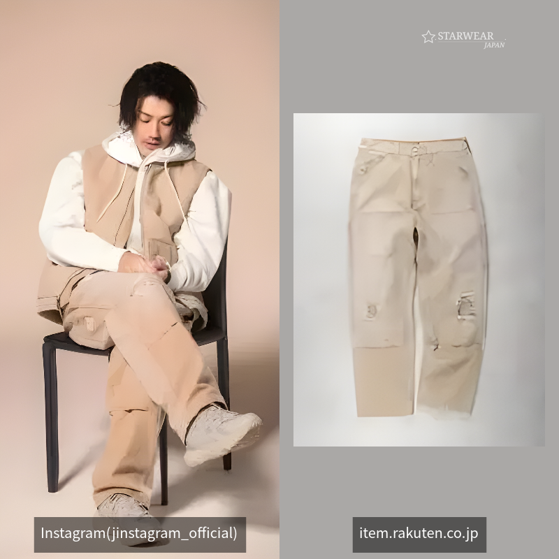 「WORKWEAR」「568」ルーズストレート