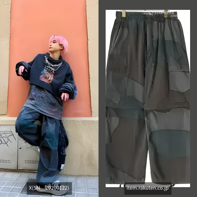 FATIGUE PANTS - TUMBLED ORGANIC COTTON POPLIN