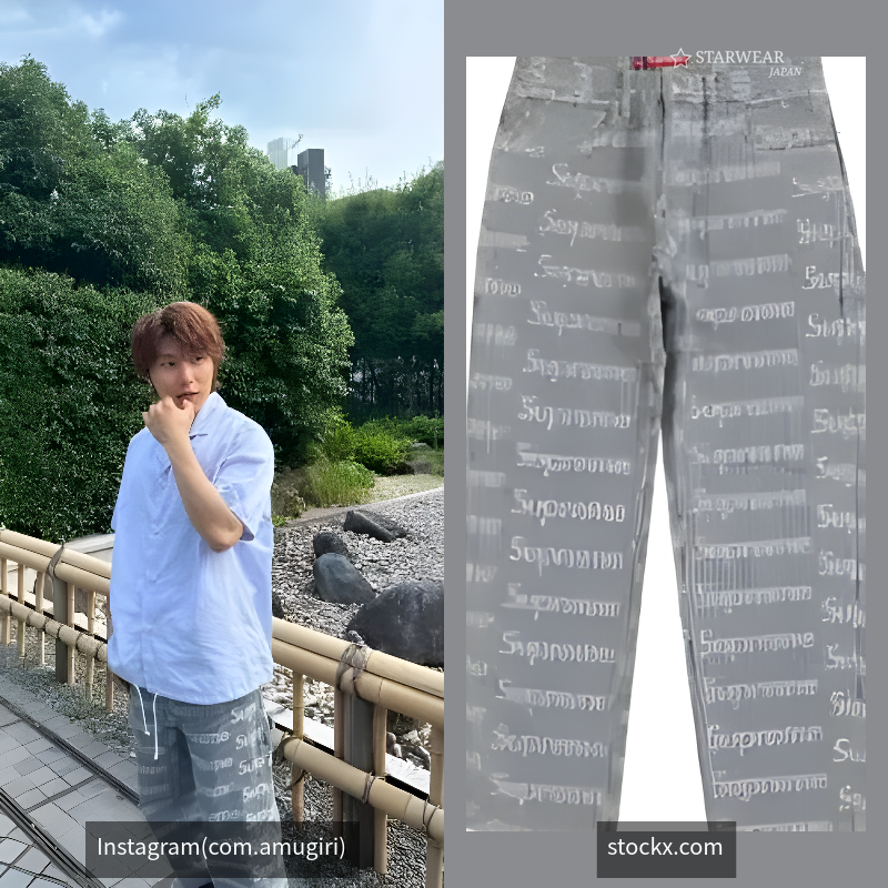 Denim Painter Pant