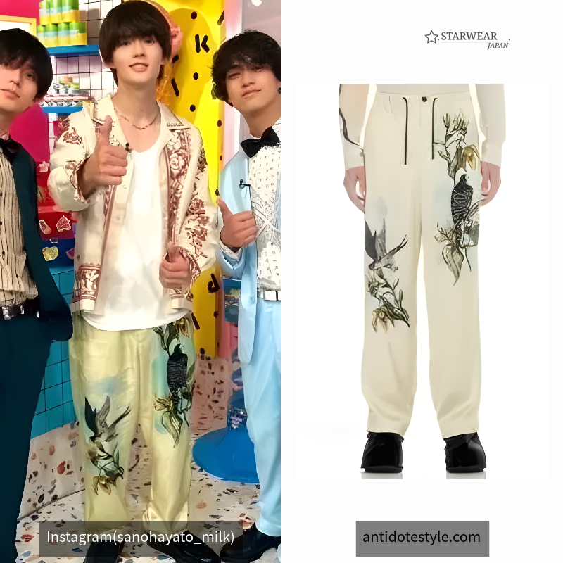 Penny Printed Pants