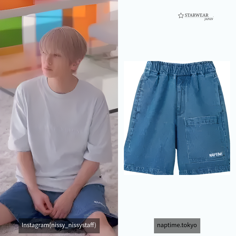 SHORTS-INDIGO