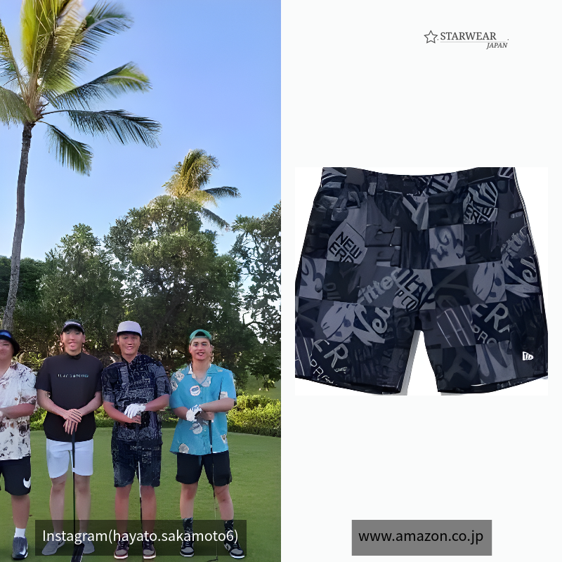 テック ショートパンツ アーカイブロゴ オールオーバー