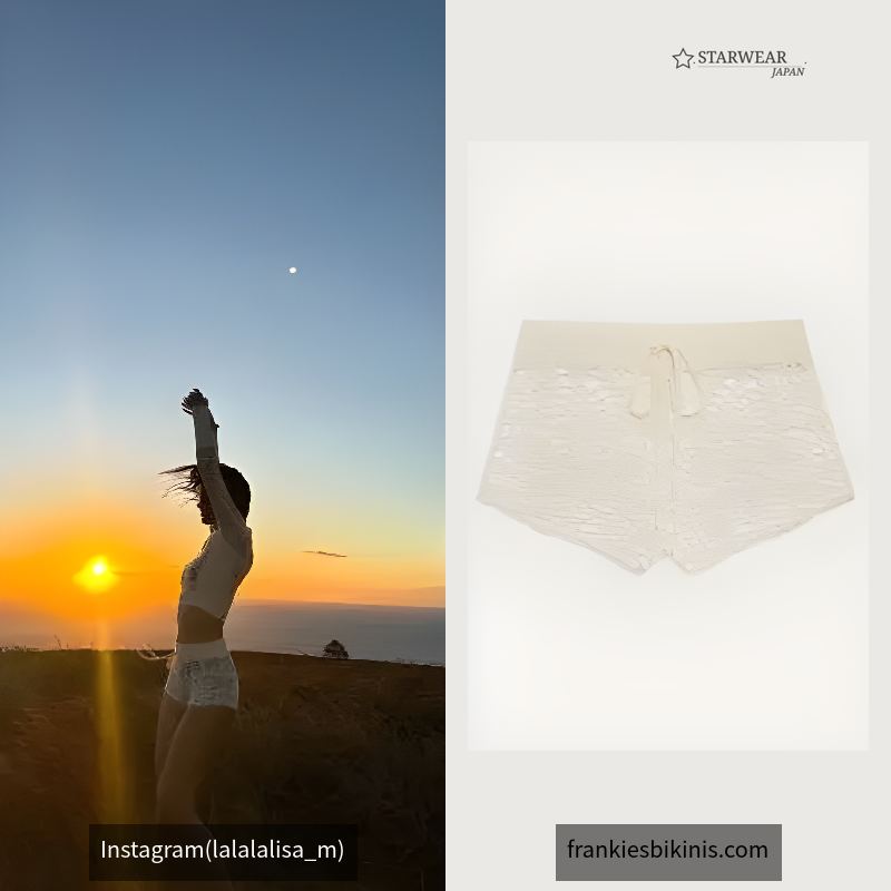 Lyla Crochet Mini Short