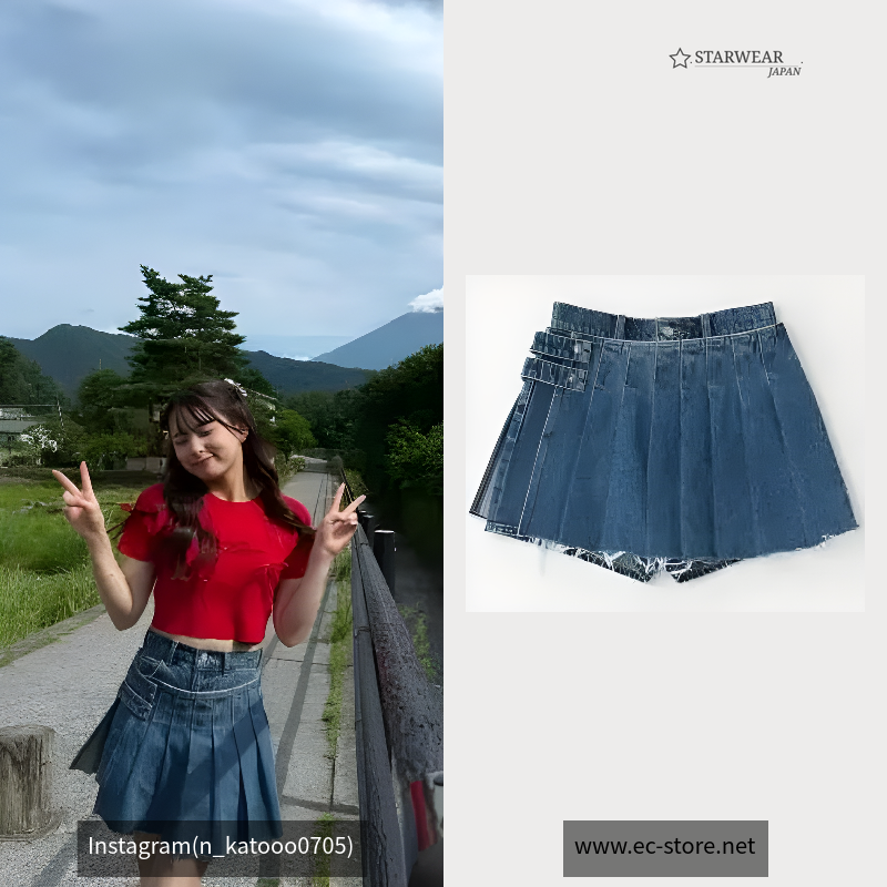 PLEATS LAYERED ショーツ