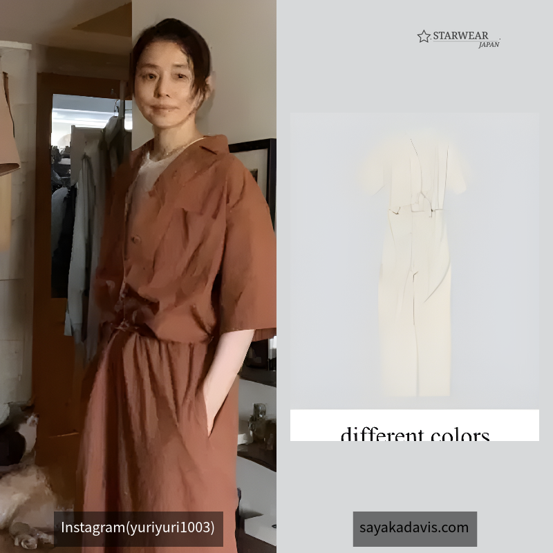 OPEN COLLAR JUMPSUIT