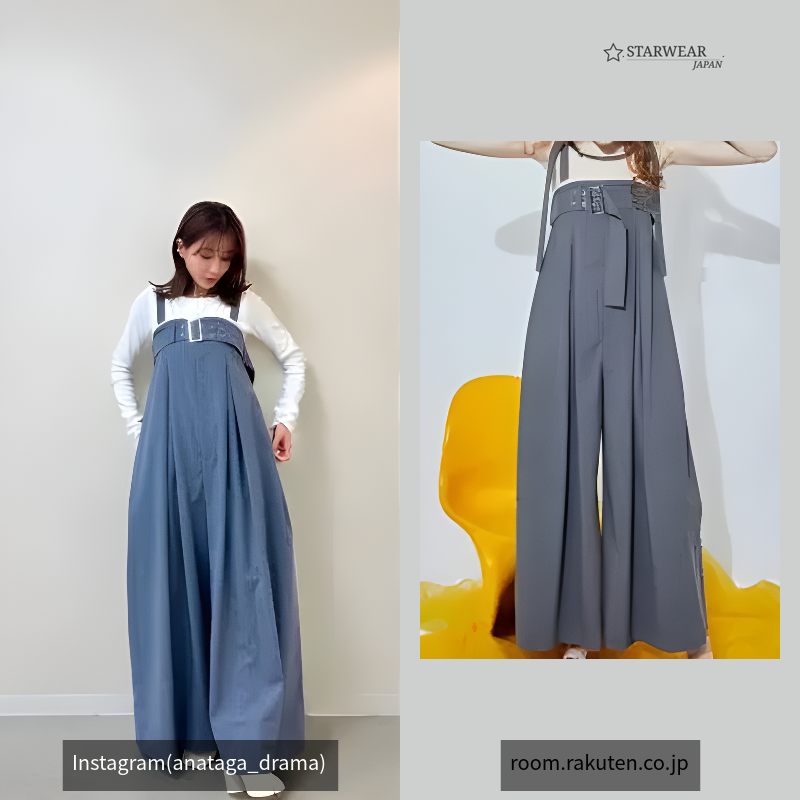 ストライプベアオールインワン
