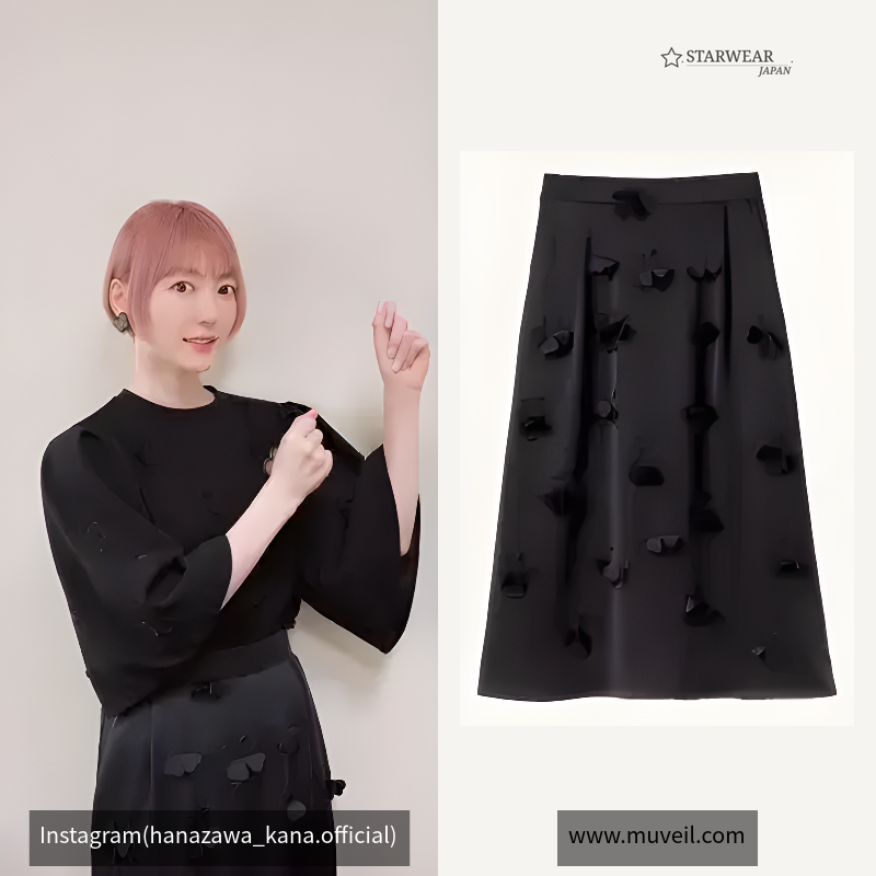 フラワーカットスカート